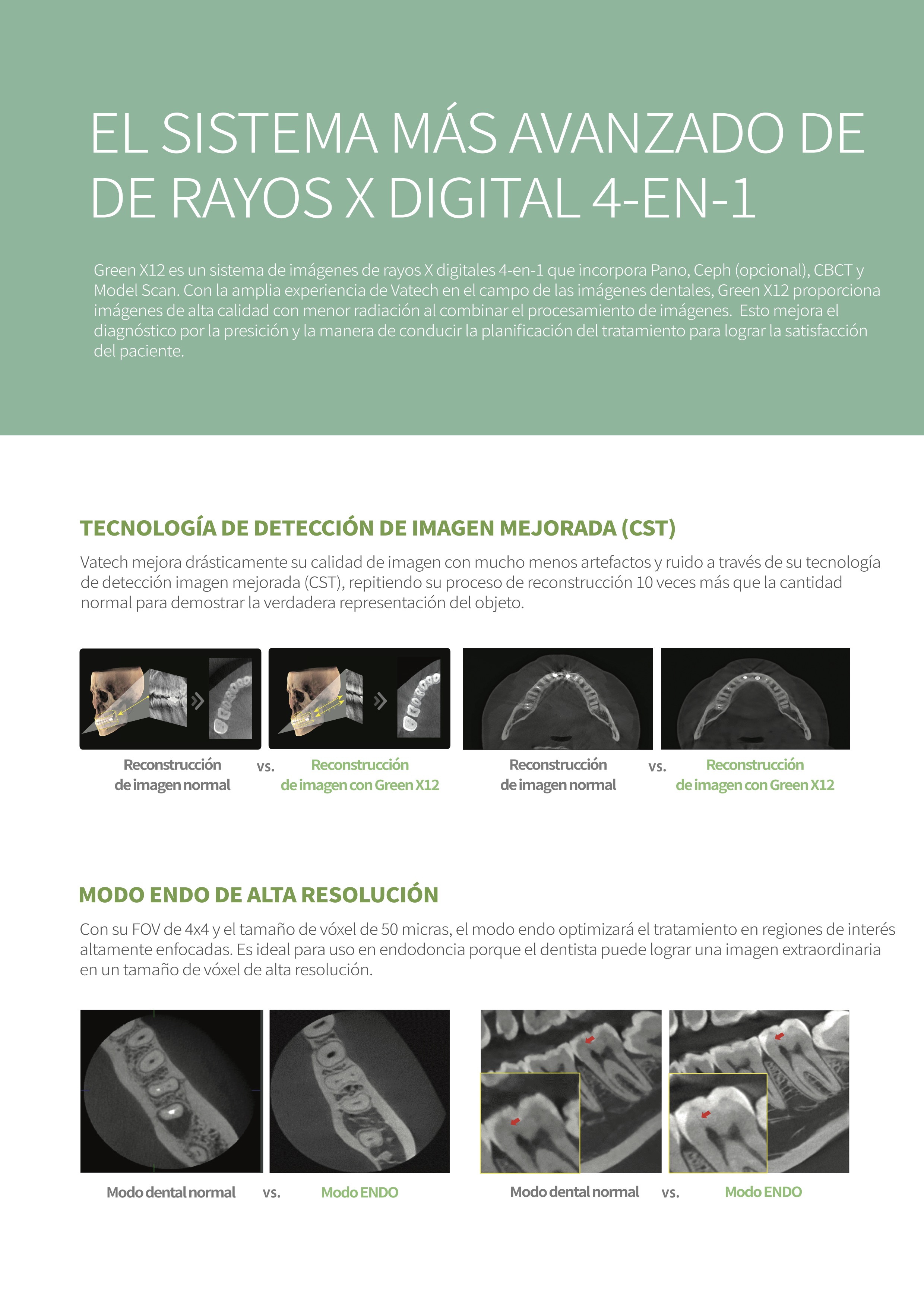 Tomógrafo Dental Vatech Green X 12 - Catálogo 2
